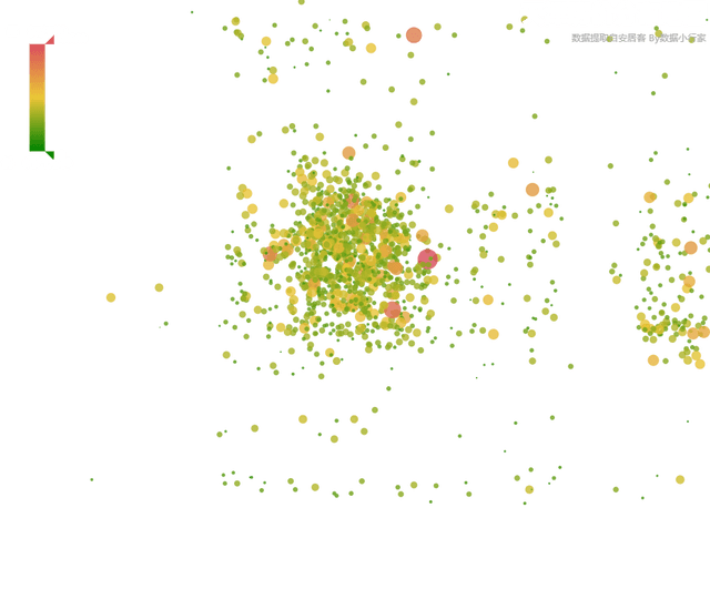 天津房价分布地图 BY数据新闻小行家