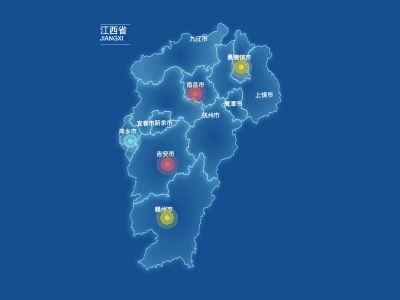 地图下钻+地图数据展示