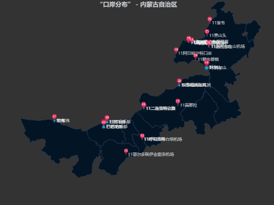 “物流园区分布” - 湖南省